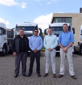 Strauss Logistics takes delivery of 44 FAW truck tractors