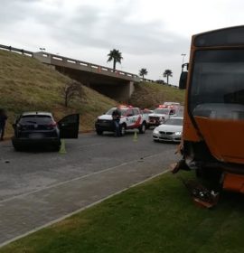 Netcare 911 responded to reports of a collision on Constantia Boulevard in Constantia Kloof, Roodepoort