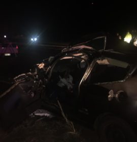 Car and truck collide leaving man critically injured in Vereeniging