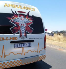 Two-truck collision leaves one injured in Boksburg