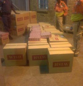 Man apprehended for importing illicit cigarettes worth more than a million rand