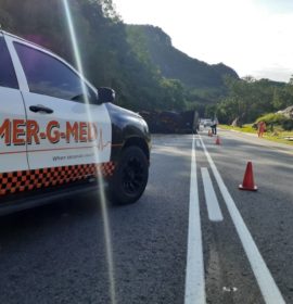 One injured in a truck collision on the N4