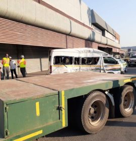 Multiple injured in a truck collision in Nelspruit