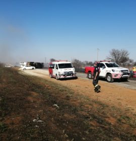 Man killed when truck and car collided on the R501
