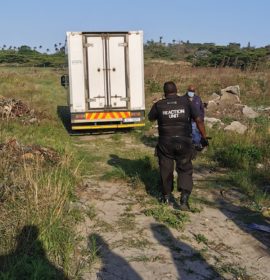 Hijacked truck recovered in Tongaat