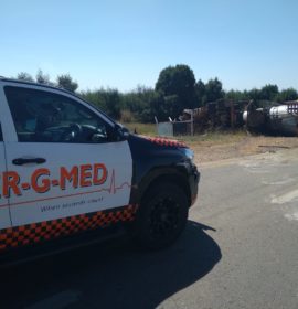 Two-truck collision leaves one injured in Pretoria
