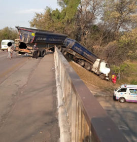 Truck collision near Phalaborwa