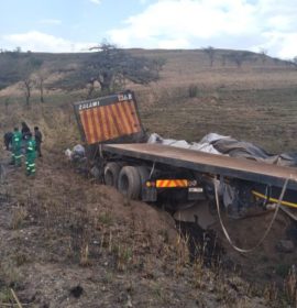 One injured in a collision involving two trucks on the R74