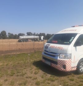 No injuries as truck leaves the road on the N3, Van Reenen