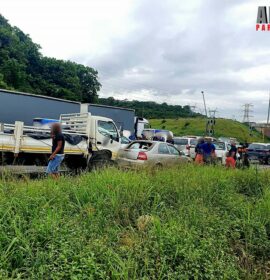 Six injured in a collision involving a truck and multiple vehicles on the M7 in Durban