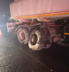 Woman killed in a collision into a water tanker on Todd Street in the vicinity of Oaklands