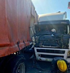 One injured in a serious truck collision on the M7