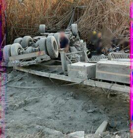 Occupants entrapped after a truck rollover near the N3 Marlboro off-ramp.