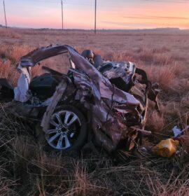 Man dies in vehicle collision with two trucks 30km outside Ermelo