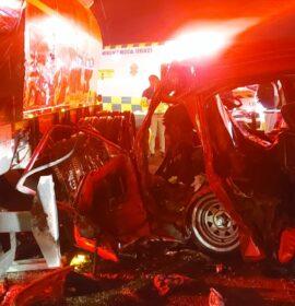 Four-vehicle collision leaves eighteen injured in Kempton Park
