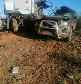 Two killed and another injured in a truck crash in the Northern Cape