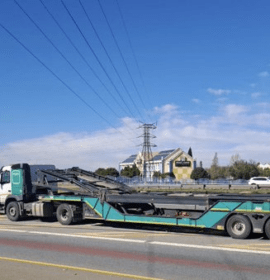 Suspects arrested after hijacking of trucks transporting cars