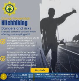 Public urged to be vigilant about hijackings in Bojanala District (Brits and Rustenburg areas