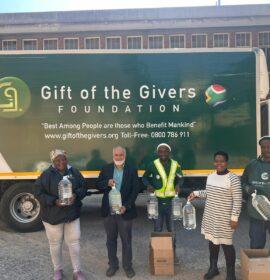 Gift of the Givers responded to a call for assistance for water at Helen Joseph Hospital in Johannesburg