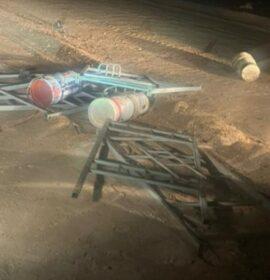 Truck loses load approximately 40 kms from Uis