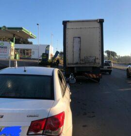 Collision along the N2 at or near Norwood BP garage, Mthatha