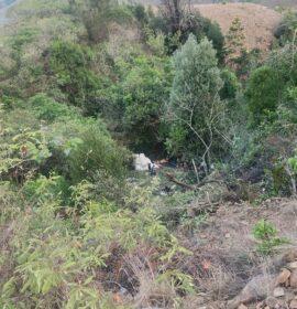 Community members save truck driver after a crash on the R533 near Pilgrims Rest