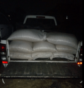 Middleburg Flying Squad members arrest three suspects in possession of suspected stolen soya beans