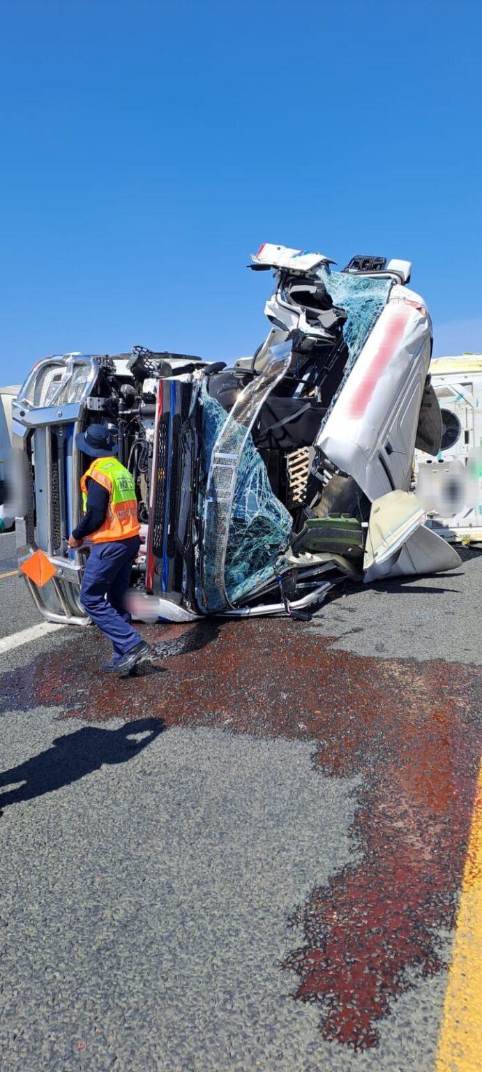 Man seriously injured after truck collision on the N3 near Ladysmith ...