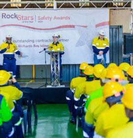 Unitrans walks away with Rio Tinto safety RockStar award for its exemplary contributions to RBM