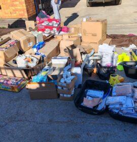 Suspect arrested after being found in the possession of suspected stolen goods, Primrose