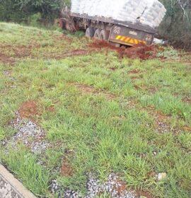 A truck transporting cement crashed off the N1 North between Mokopane and Polokwane