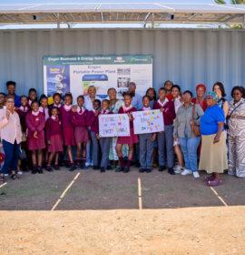 Engen Powers Learning at Elundini Primary School with New Solar Container for Robotics and STEM Studies