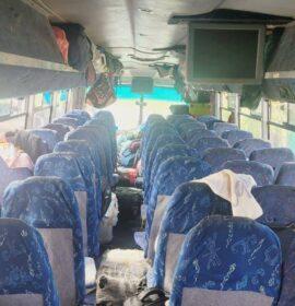 Bus operating with fraudulent license disc intercepted at Beitbridge