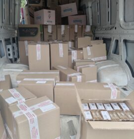 R82 vehicle checkpoint yeilds massive illicit cigarette seizure
