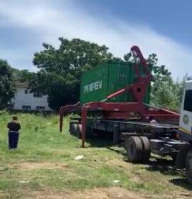 Stolen Shipping Containers Removed: Oaklands – KZN