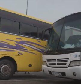 Three buses and two minibus taxis impounded for violating road safety regulations in Limpopo