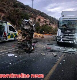 Fatal head-on collision in Piekenierskloof Pass on the N7
