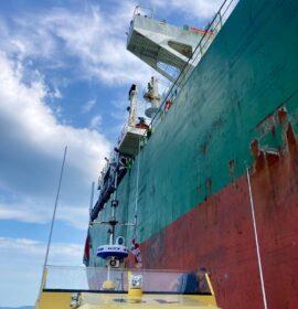 Medical evacuation of a Filipino male from a bulk carrier motor vessel heading to Richard Bay