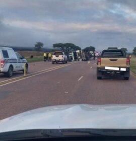 Motorists are advised of a truck accident on the N1 southbound near Kranskop