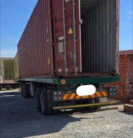 Three foreign nationals arrested for possession of reported hijacked trailers, possession of suspected stolen property
