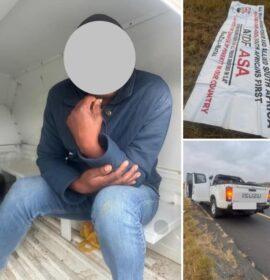 An ATDF-SA leader and two others have been arrested near Bergville for inciting violence
