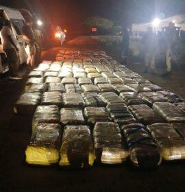 Police in Hoedspruit intercepted a major consignment of dagga