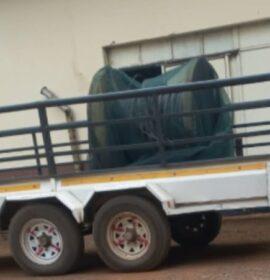 Tshwane Metro Police Department arrests a South African female for possession of stolen copper cable