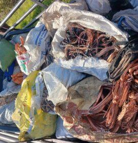 Nine suspects arrested for possession of suspected stolen copper worth more than half a million