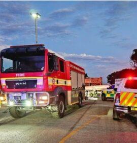 Fatal collision involving a truck and a car on the M19, near Melkbosstrand