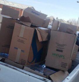 SAPS confiscated a substantial quantity of illicit cigarettes in the Boshof CBD area