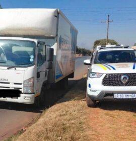 Stolen truck recovered in Eldorado Park, Gauteng