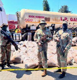 Cross-border smuggling operations dealt a blow by the SANDF
