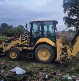 Stolen TLB Construction vehicle recovered