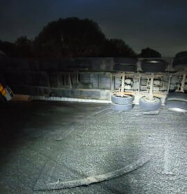 A truck has overturned on Hans Dettman Highway at the M7 off-ramp towards Pinetown
